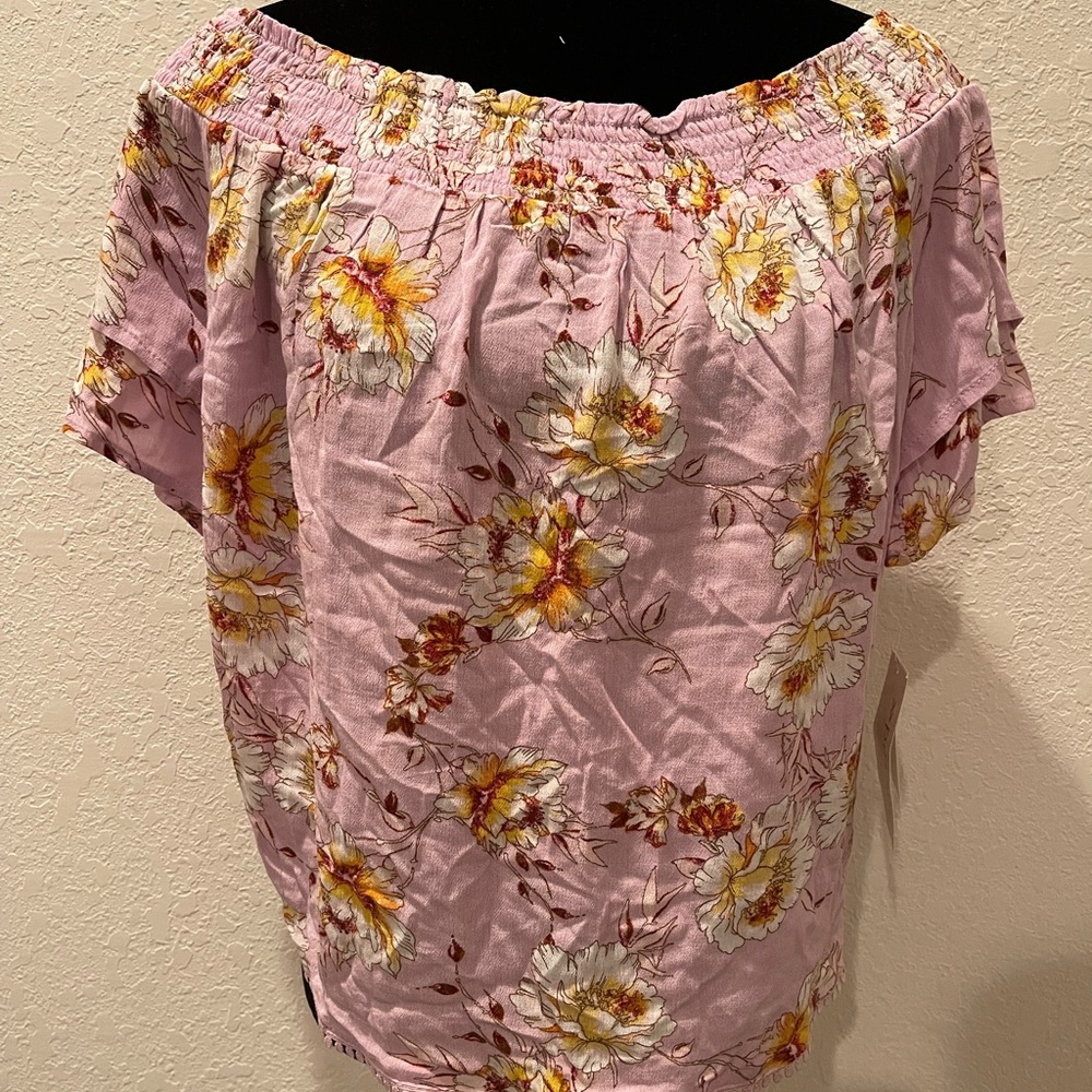 Rewind Short Sleeve Blouse